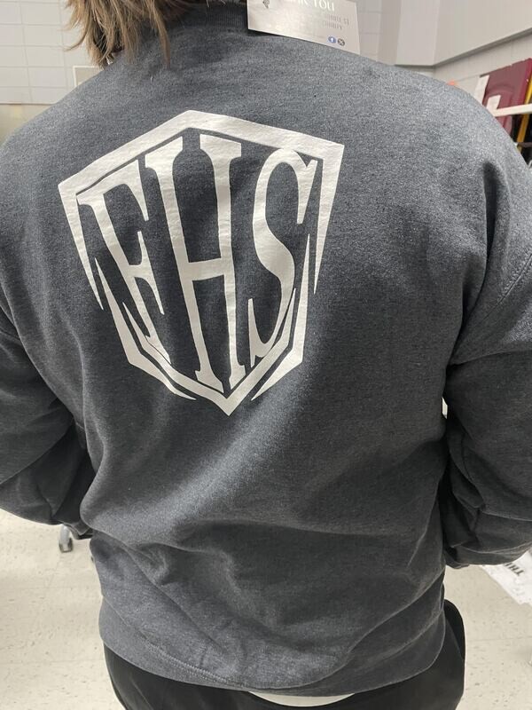 Metal raider sweat-shirt