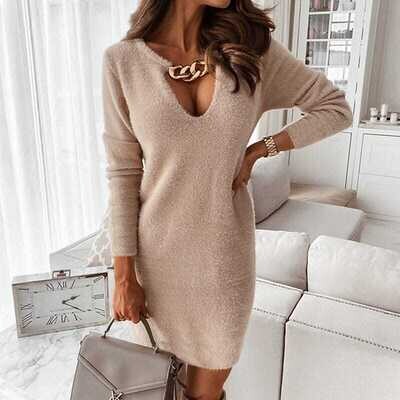 Women's Sheath Dress Short Mini Dress