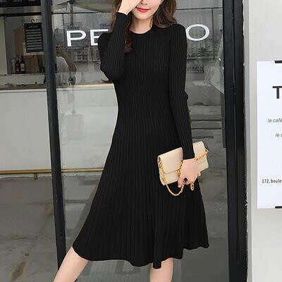 Women's A Line Dress Knee Length Dress