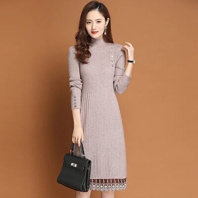 Women's Sweater Jumper Dress