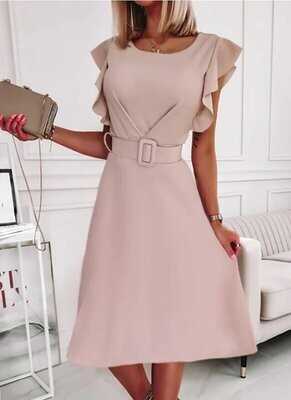 Women's A Line Dress Midi Dress