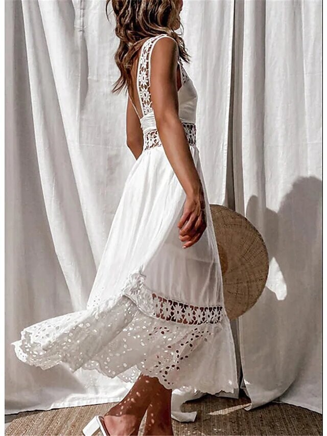 Women's Swing Dress Maxi long Dress