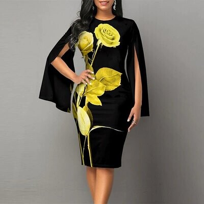 Women's Bodycon Knee Length Dress