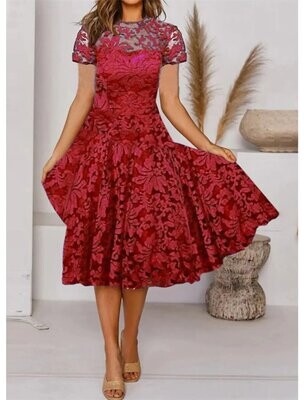 Women's A Line Dress Short Mini Dress