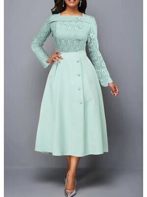 Women's Swing Dress Midi Dress