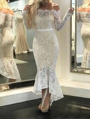 Women's Trumpet / Mermaid Dress Maxi long Dress