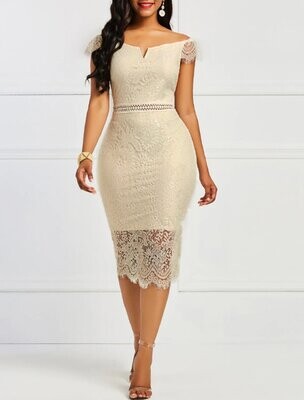 Women's Sheath Dress Knee Length Dress