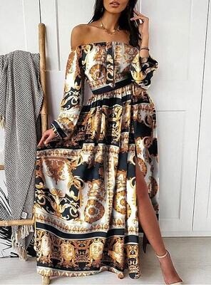 Women's Swing Dress Maxi long Dress