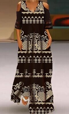 ​Women's Shift Dress Maxi long Dress