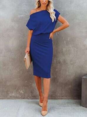 Women's Sheath Dress Knee Length Dress