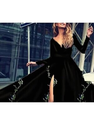 Women's Swing Dress Maxi long Dress