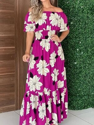 Women's Swing Dress Maxi long Dress