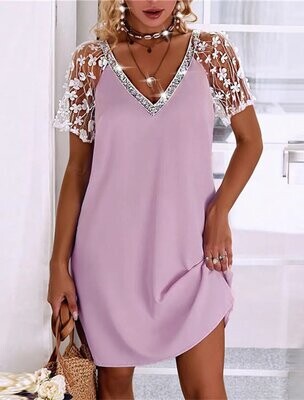 Women's Shift Dress Short Mini Dress