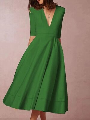 Women's Swing Dress Midi Dress