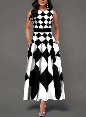 Women's A Line Dress Maxi long Dress