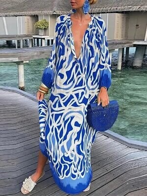 Women's Shift Dress Maxi long Dress