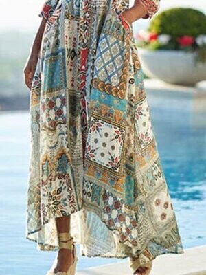 Women's A Line Dress Maxi long Dress