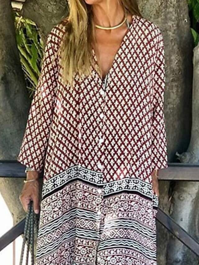 Women's A Line Dress Maxi long Dress