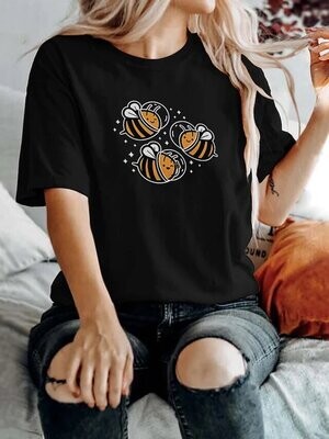 Women's T shirt Tee Graphic Patterned Casual