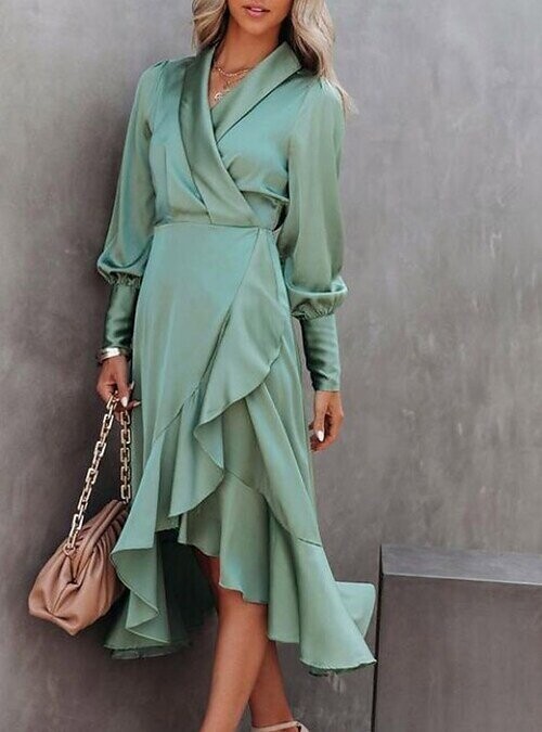 Women's Sheath Dress Midi Dress