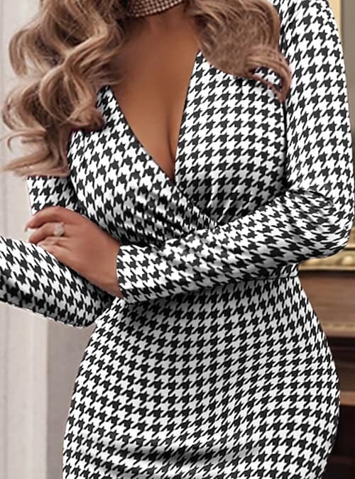 Women's Sheath Dress Knee Length Dress