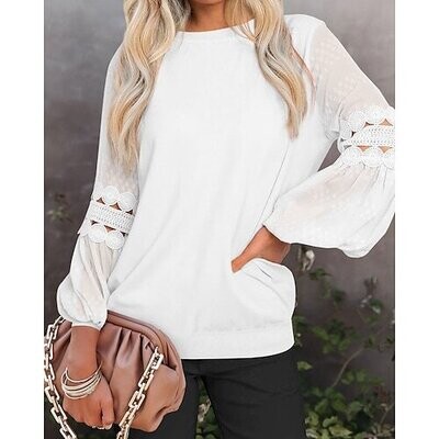 Women's Shirt Plain Daily Weekend