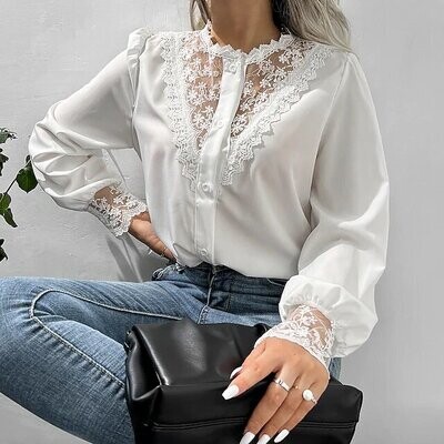 Women's Blouse Plain Daily Weekend