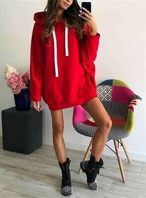 Women's Hoodie Solid Color