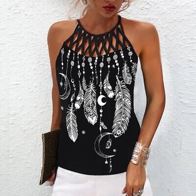 Women's Tank Top Feather Holiday Weekend