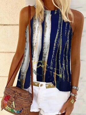 Women's Camis Striped Daily