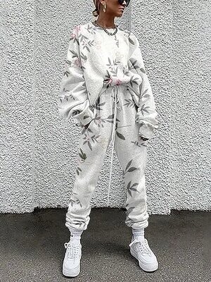 Women's Active Streetwear Floral Sports