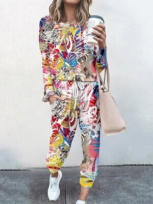 Women's Active Streetwear Floral