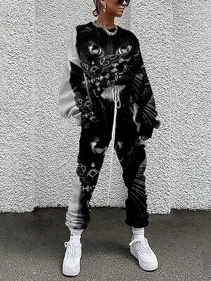 Women's Active Streetwear Cat Graphic