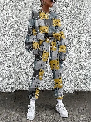 Women's Active Streetwear Cat Sports