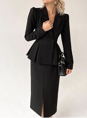 Women's Blouse Office Suit Skirt Sets