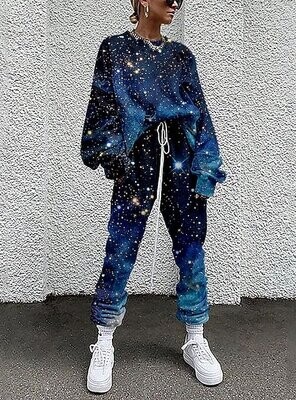 Women's Sweatshirt Tracksuit Pants Sets