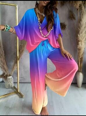 Women's Shirt Pants Sets Basic