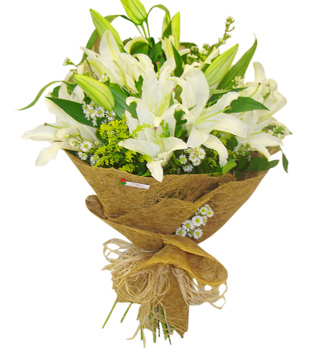 Bouquet de Lírios Branco