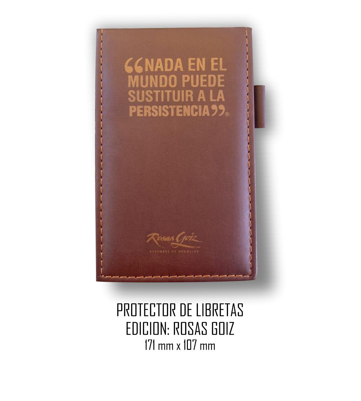 Protector de libretas Edición: Rosas Goiz 119 mm x 70 mm