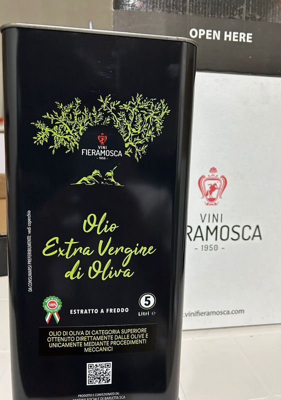 OLIO EXTRA VERGINE DI OLIVA  5 LITRI