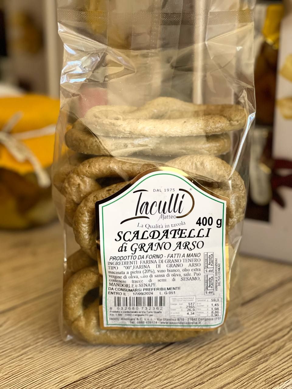 SCALDATELLI DI GRANO ARSO
