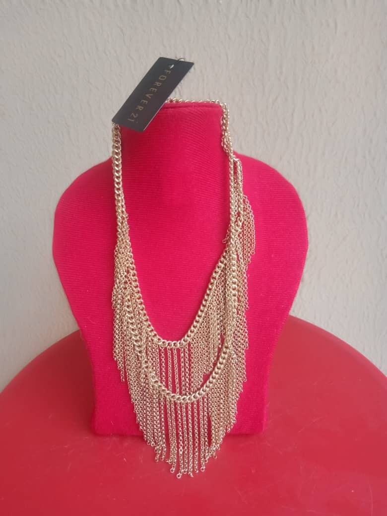 Exotic Gold plated neck chain