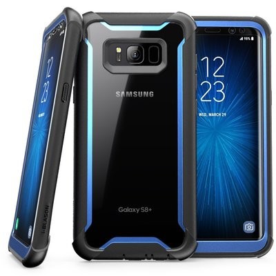 Carcasa Samsung Galaxy S8 + Plus i-Blason Ares USA Negro/Azul