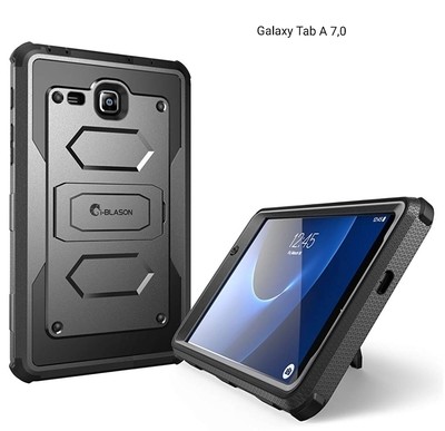 Case Protector Galaxy Tab A 7,0 Alta Protección en Caídas / Parante y Protector de pantalla