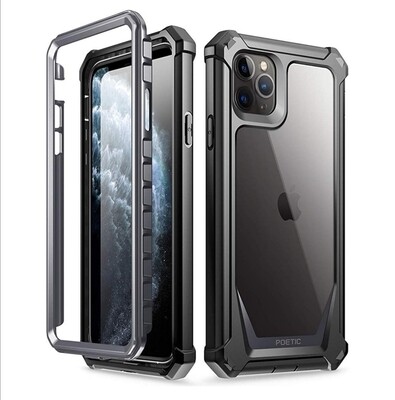 Case Clear Iphone 11 Pro Max 6.5 Funda 360° c/ Mica Integrada - Transparente Case Clear Iphone 11 Pro Max 6.5 Funda 360° c/ Mica Integrada - Transparente