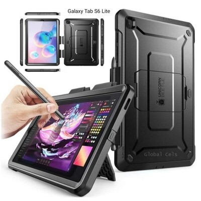 Case Galaxy Tab S6 Lite P610 2020 Funda c/ Mica c/ Parador Extrema USA Case Galaxy Tab S6 Lite P610 2020 Funda c/ Mica c/ Parador Extrema USA