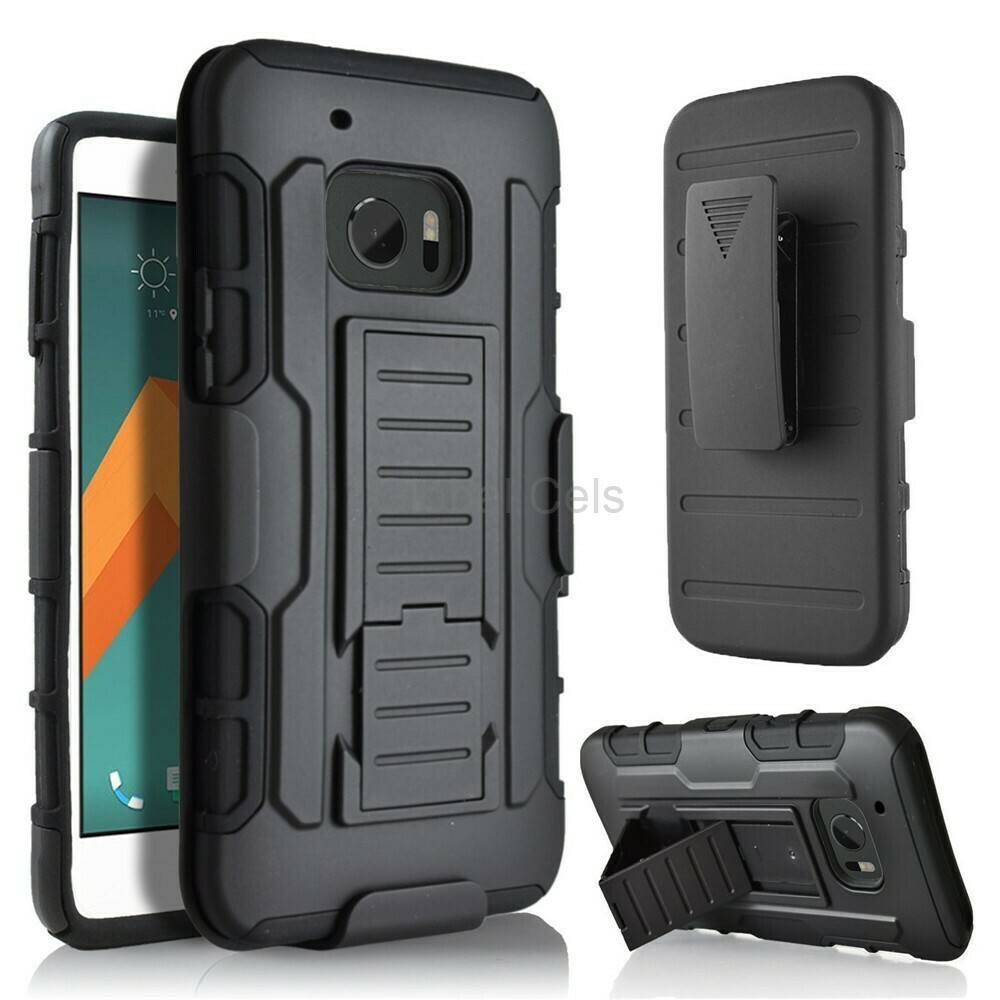 Case Funda HTC 10 / Htc One M10 holster Gorila Armor + parante + gancho