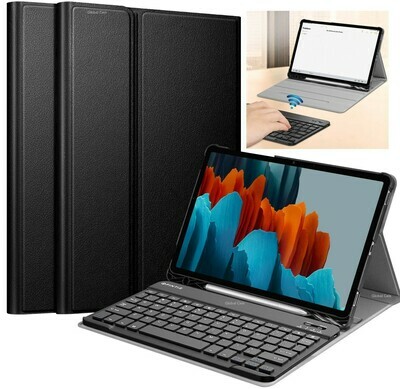 Case c/ Teclado Galaxy Tab S7 2020 SM-T870/T875/T878 Bluetooth Inalámbrico Magnético Case c/ Teclado Galaxy Tab S7 2020 SM-T870/T875/T878 Bluetooth Inalámbrico Magnético