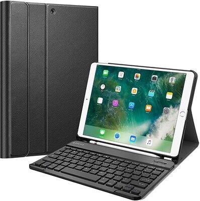 Case c/ Teclado Ipad Pro 10.5 2017 / Air 3ra Gen 2019 c/ Porta Lápiz Fintie USA Negro Case c/ Teclado Ipad Pro 10.5 2017 / Air 3ra Gen 2019 c/ Porta Lápiz Fintie USA Negro