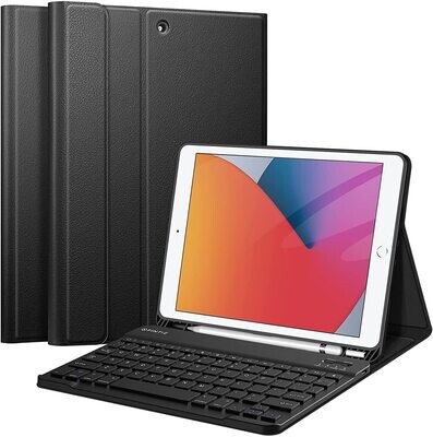 Case c/ Teclado IPad 10,2 9th / 8th / 7th Generation 2021/2020/2019 10.2 Magnética Keyboard Negra Case c/ Teclado IPad 10,2 9th / 8th / 7th Generation 2021/2020/2019 10.2 Magnética Keyboard Negra